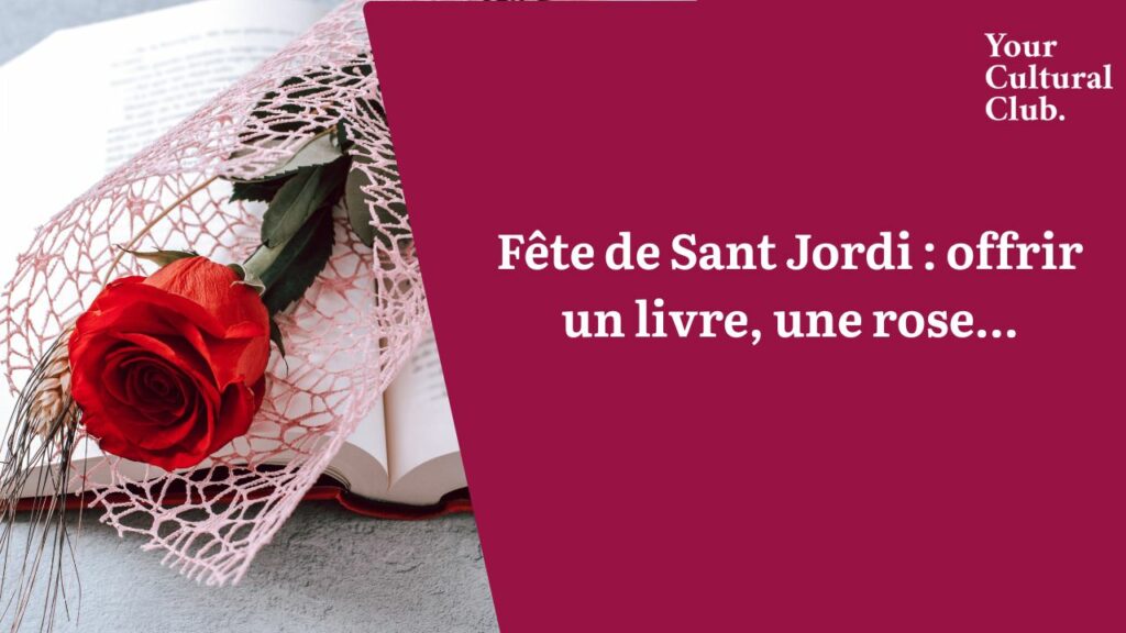 fête de Sant Jordi: livres et roses